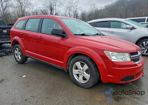 2013 Dodge Journey Se z USA, uszkodzony, nr VIN 3C4PDCAB2DT531844